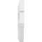 Ekena Millwork Weston Architectural Grade PVC Running Trim, 6"H x 5/8"P x 48"L RUNP06X0625X48WST - alternate 3